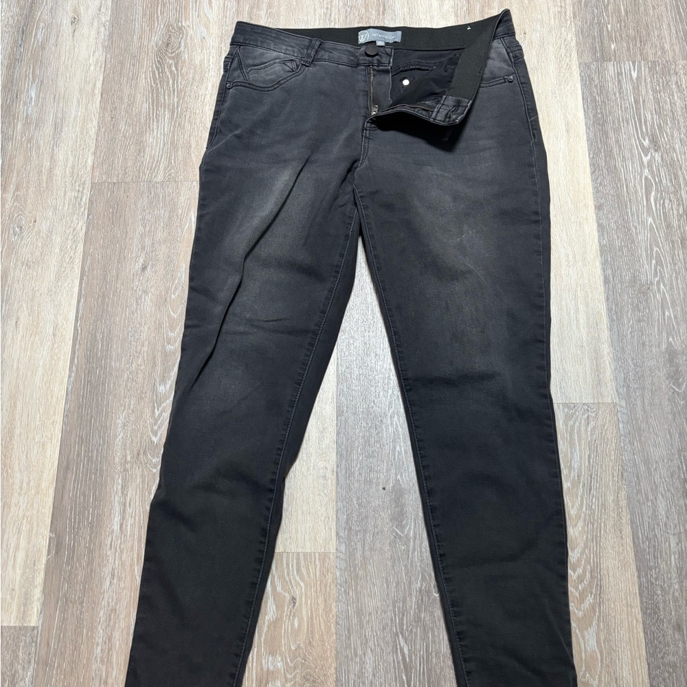 Wit & Wisdom Sophia High Rise Black Skinny Jeans